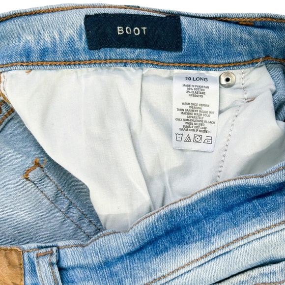 Aeropostale Boot Cut Ripped Denim Jeans - Picture 3 of 3